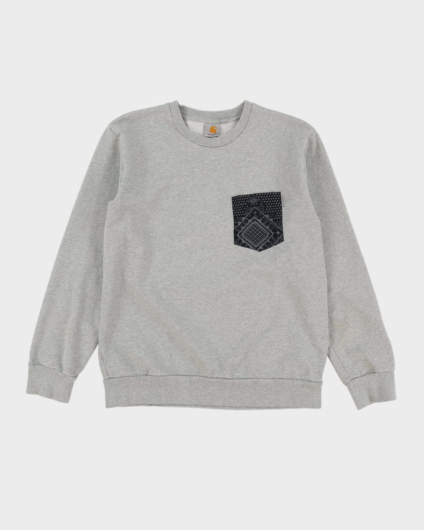Carhartt Grey Pocket Sweatshirt - L
