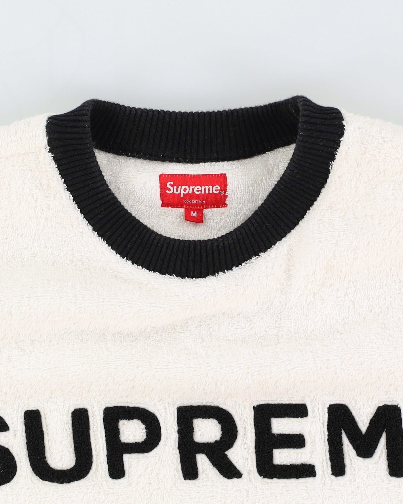 再×14入荷 Supreme 2017SS Terry Crewneck | ochge.org