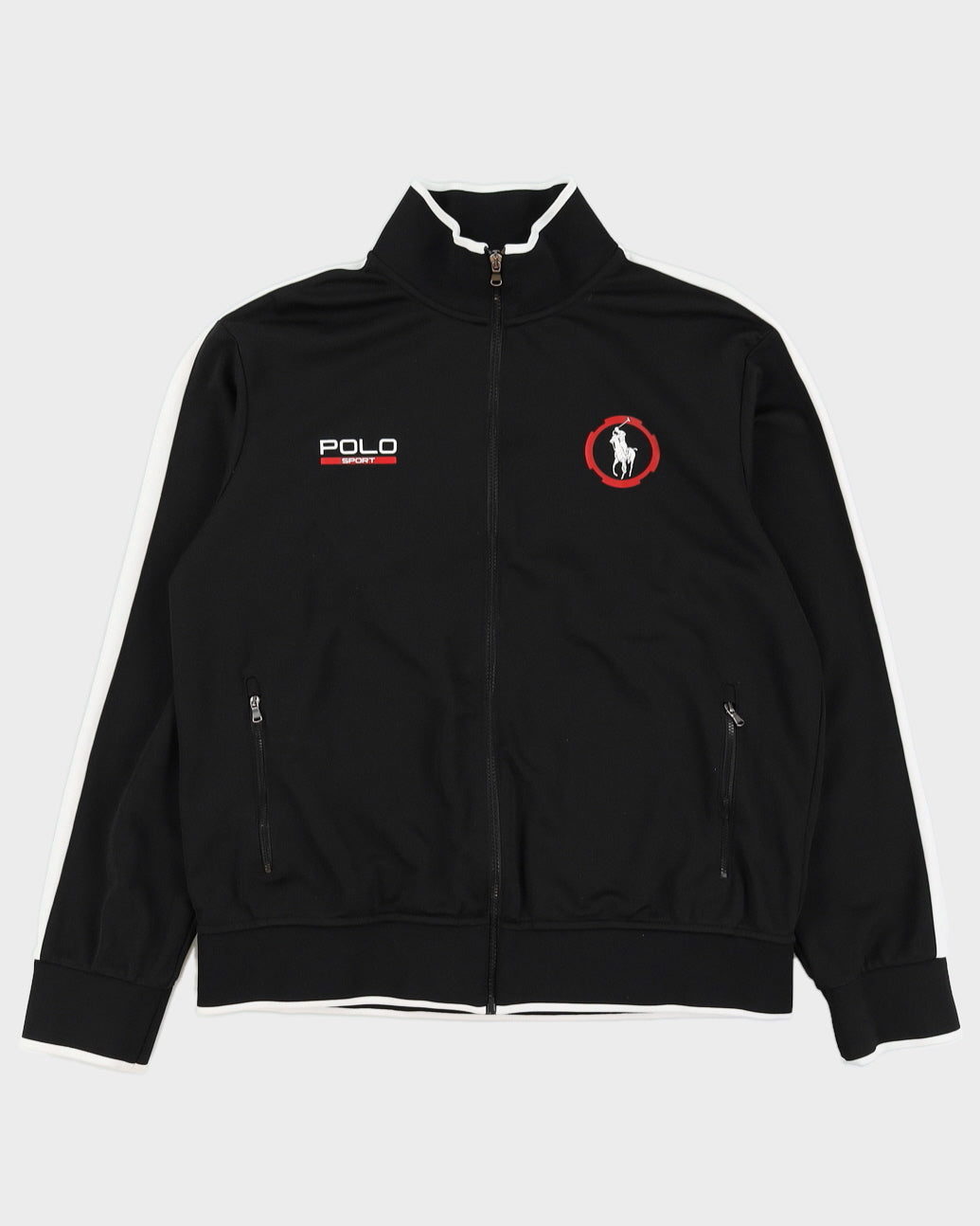 Ralph Lauren Polo Sport Black Track Jacket - L