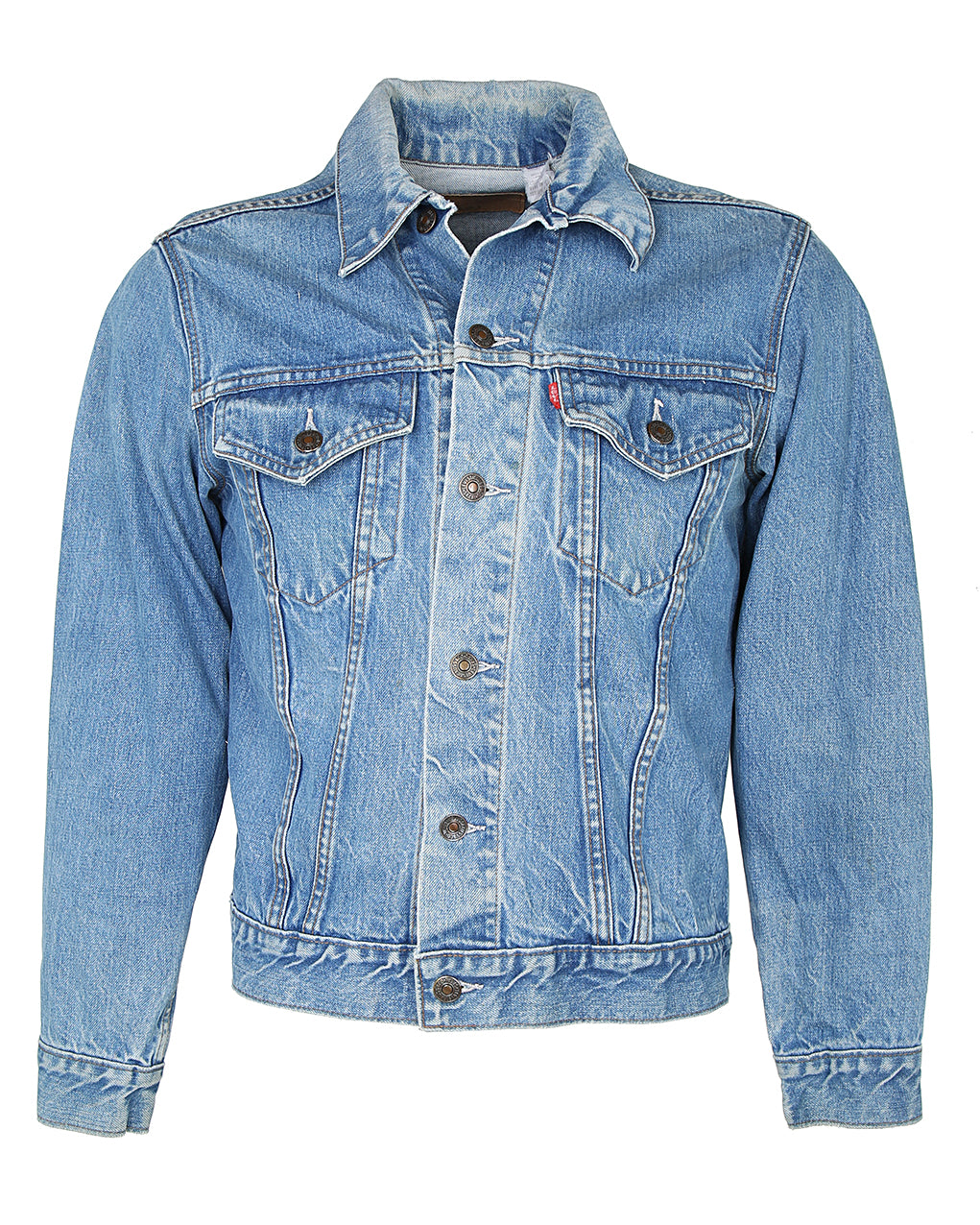 Levis Denim Trucker Jacket in Blue - S