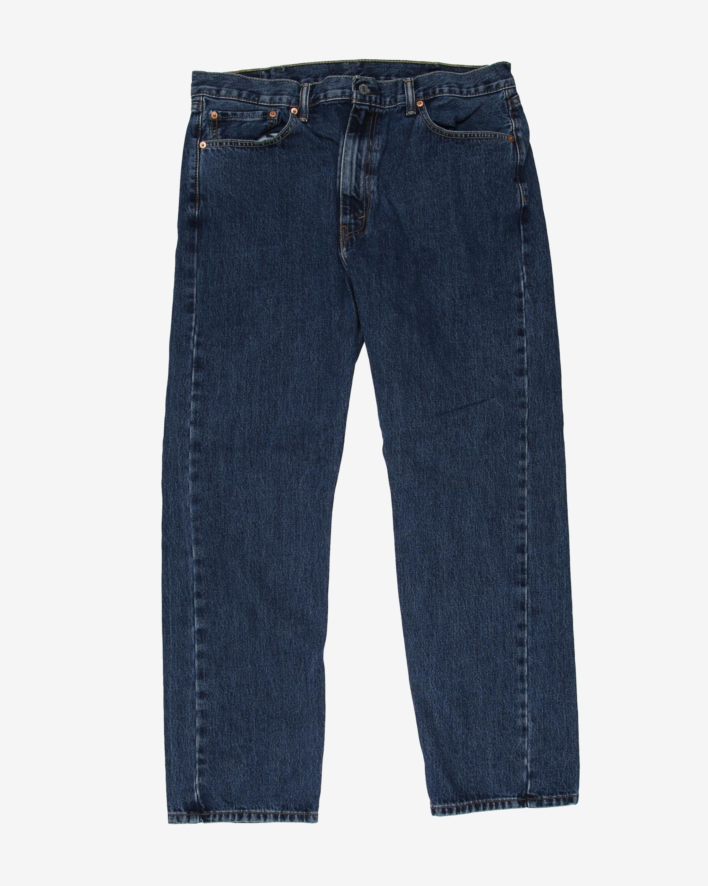 Levi's 505 Dark Blue / Navy Casual Denim Jeans - W39 L32