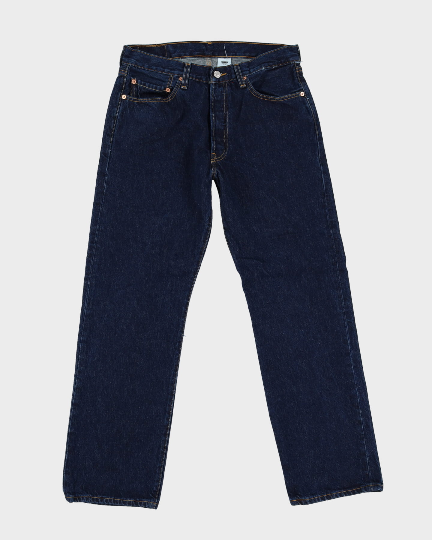 Vintage 80s Levi's 501 Dark Blue Jeans - W32 L31