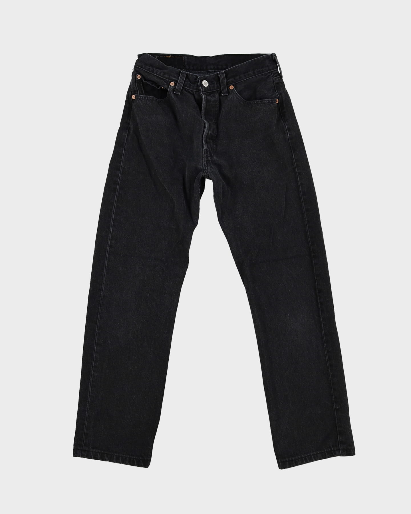 Vintage 90s Levi's 501 Faded Black Jeans - W28 L29