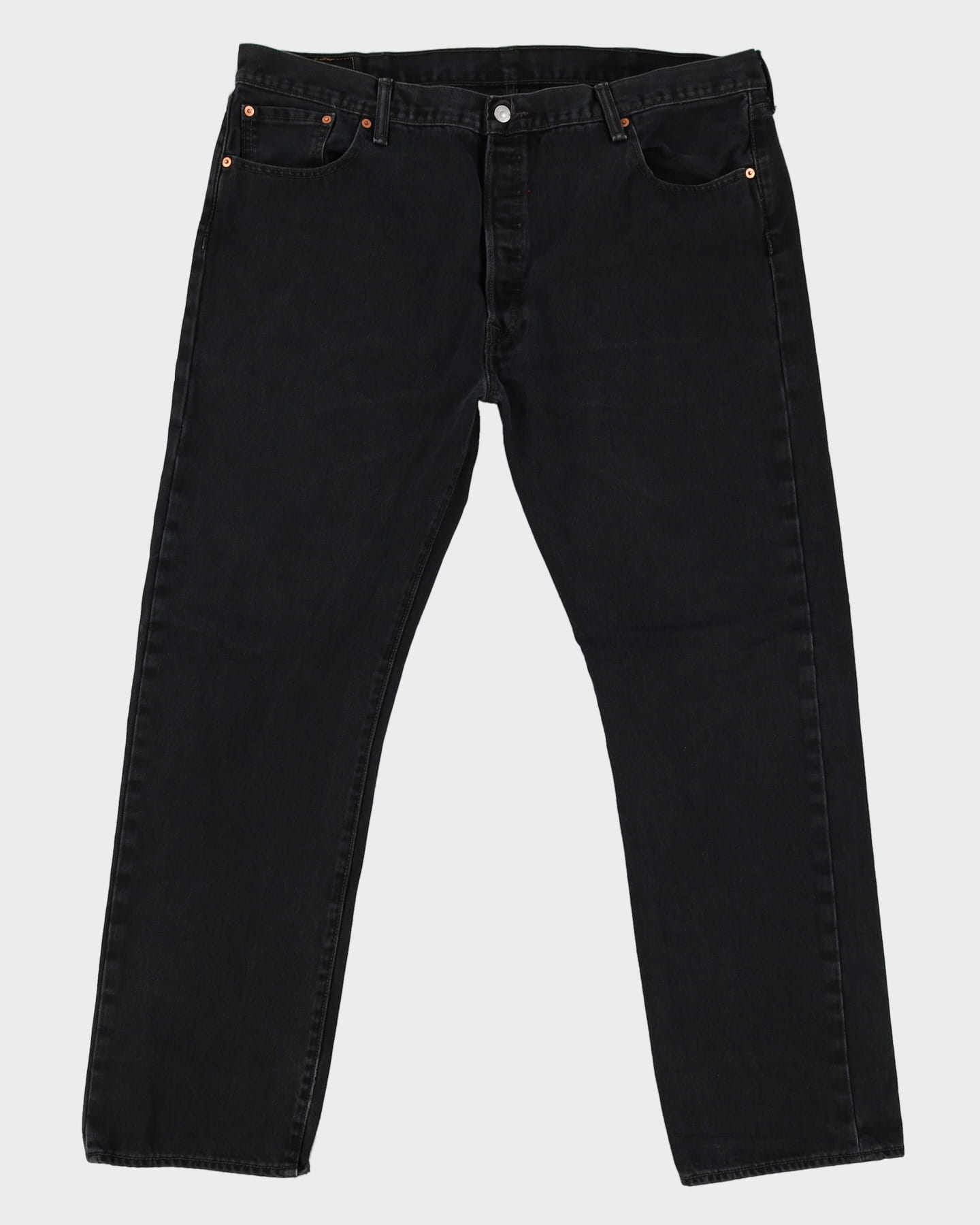 Levi's 501 Dark Wash Black Jeans - W42 L32