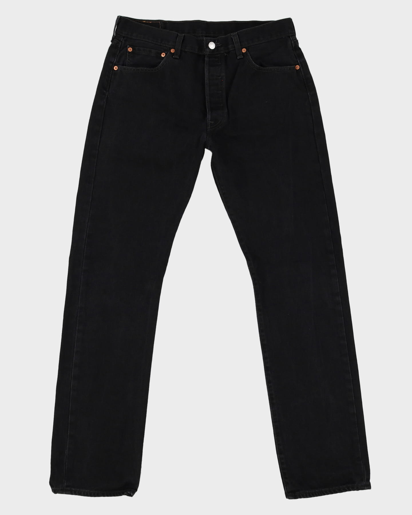 Levi's 501 Dark Wash Black Jeans - W34 L34