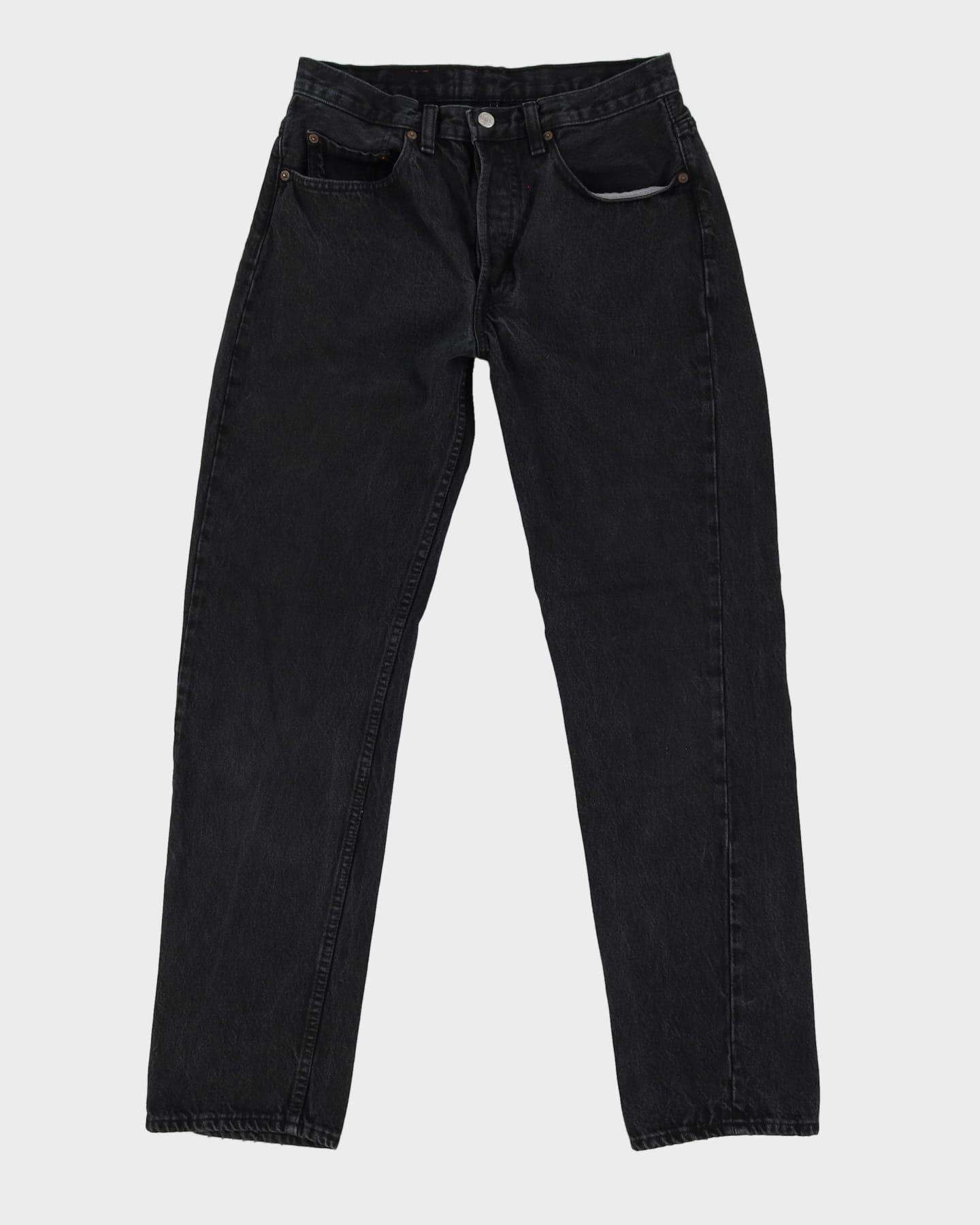 Vintage 90s Levi's 501 Dark Wash Black Jeans - W30 L32