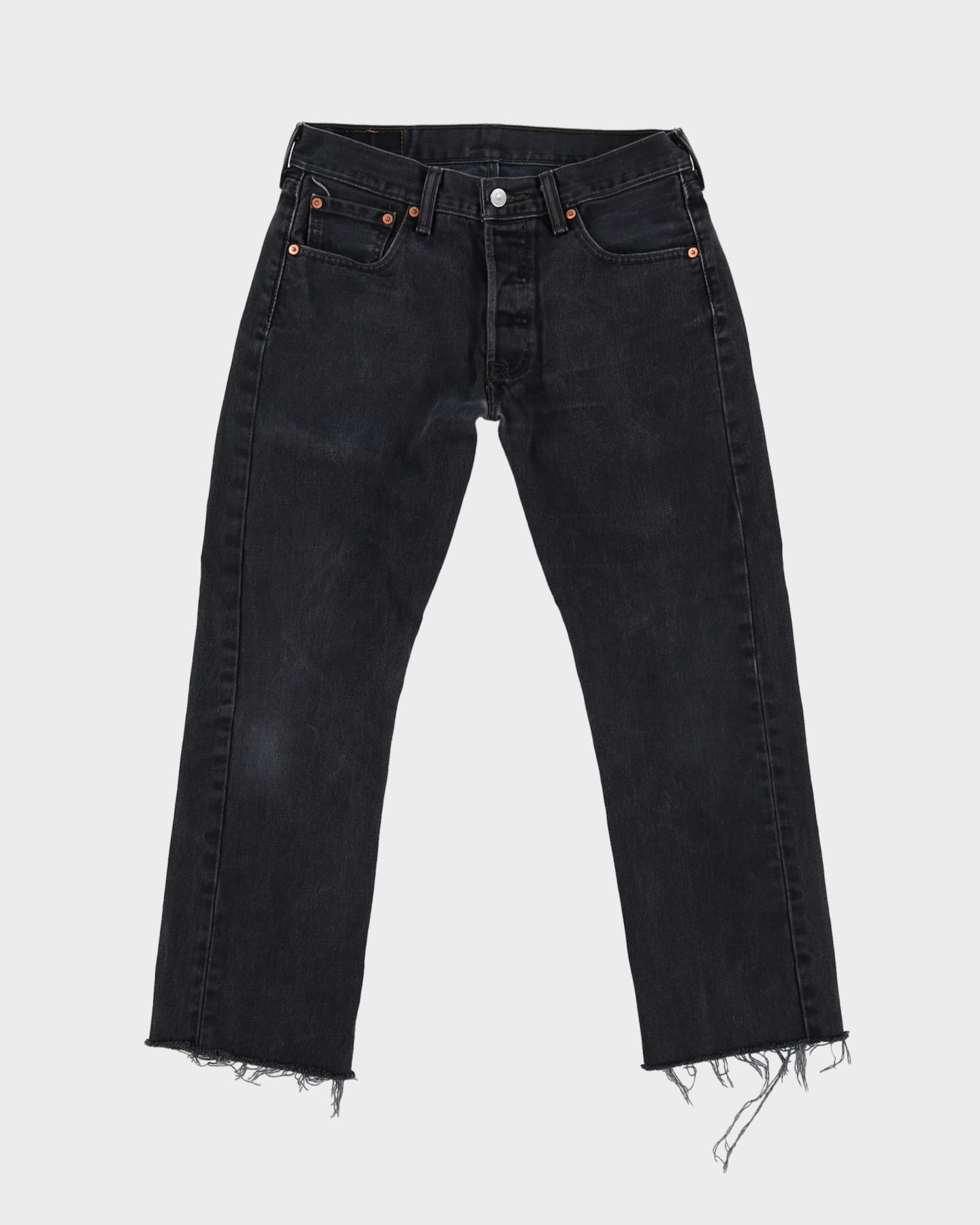 Vintage 90s Levi's 501 Dark Wash Black Jeans - W30 L26