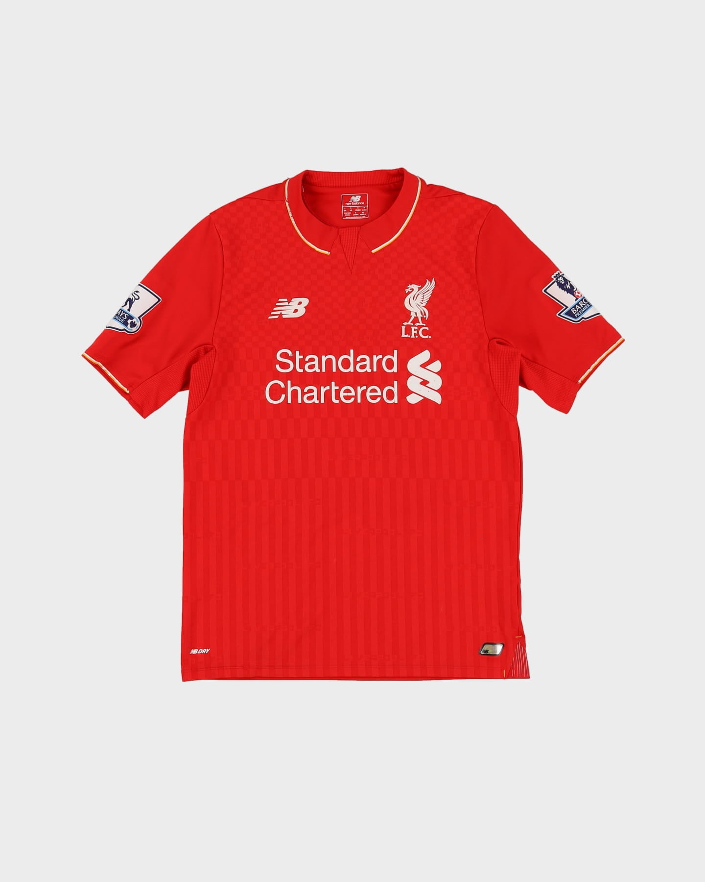 Liverpool 2015-16 New Balance Red Football Shirt / Jersey - S