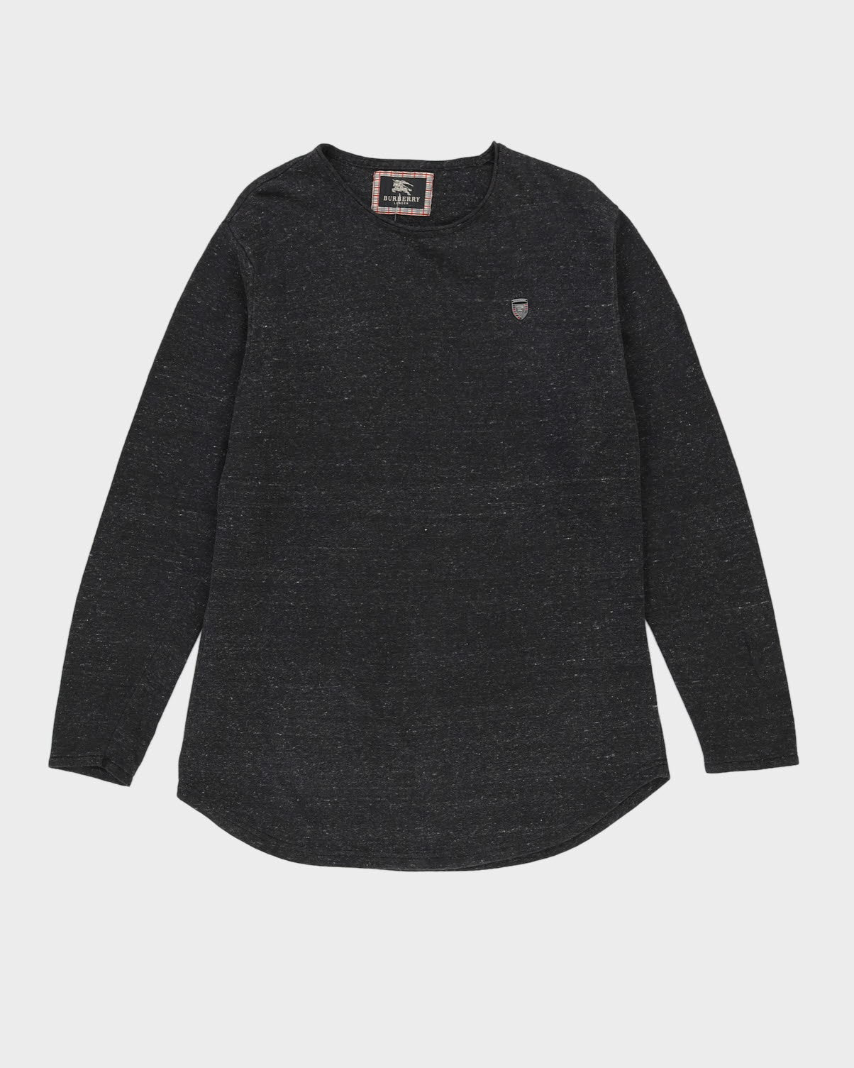 Burberry London Grey Knitted Sweatshirt - S