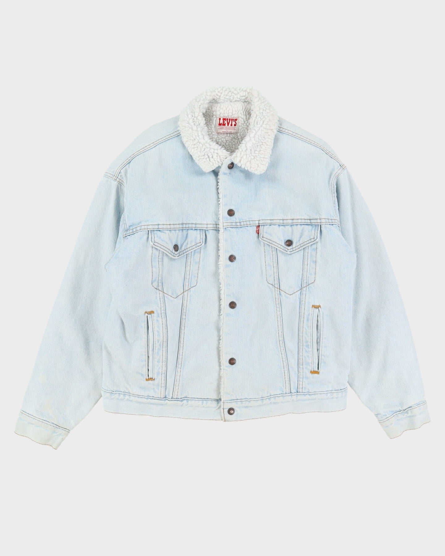 Levi's Denim Fleece Lined Jacket - L