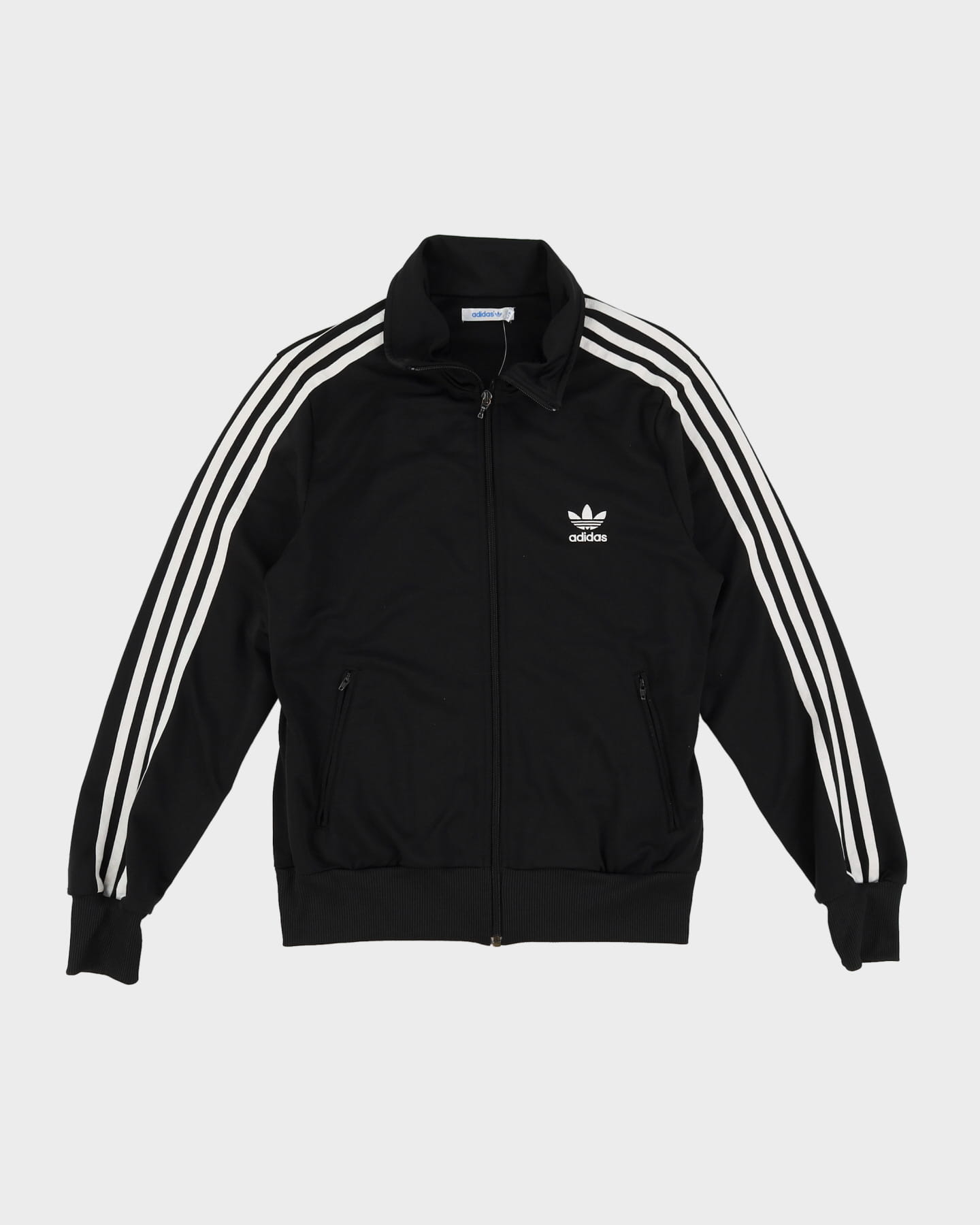 Adidas Black / White Track Jacket - S