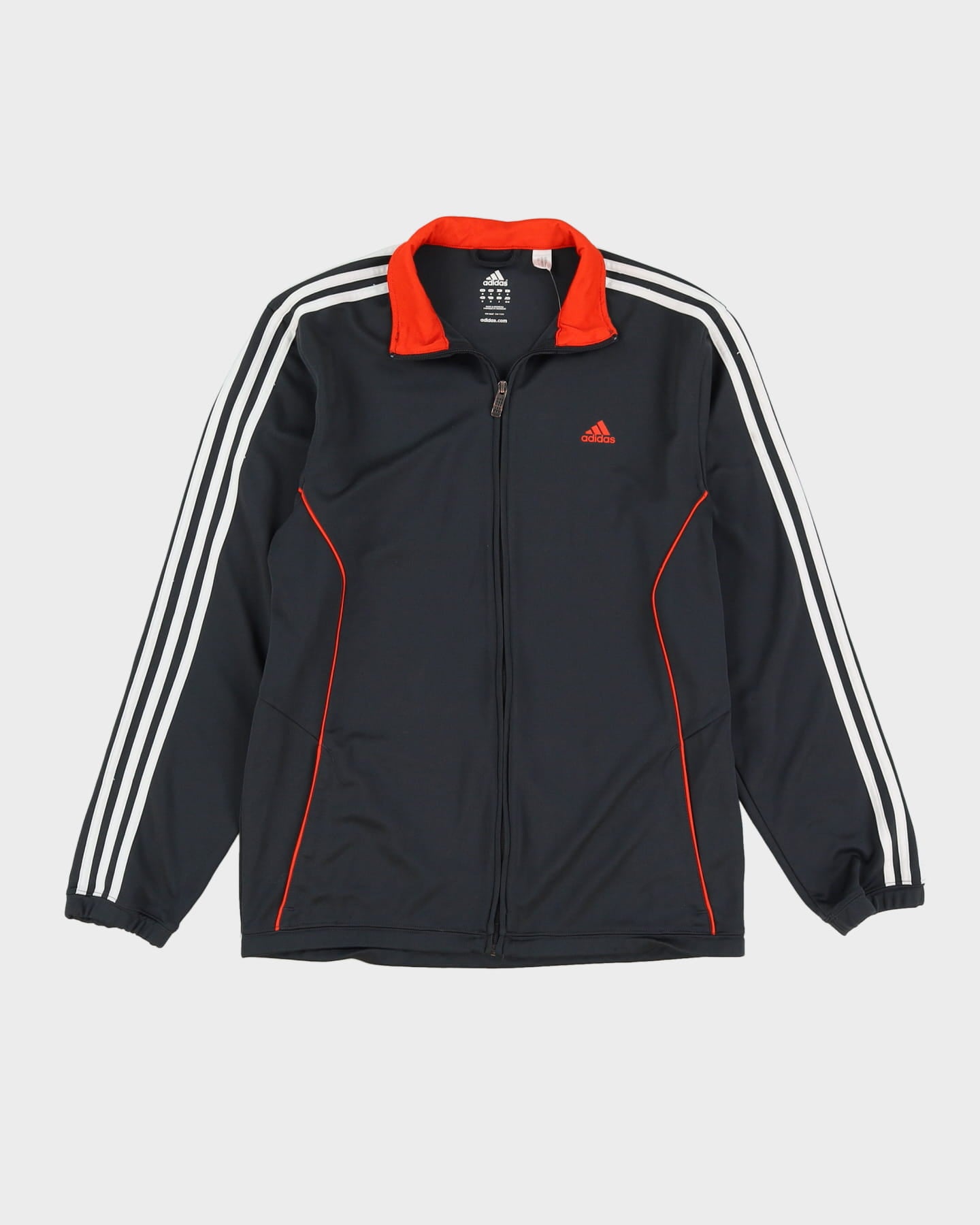 Adidas Grey / Orange Track Jacket - M