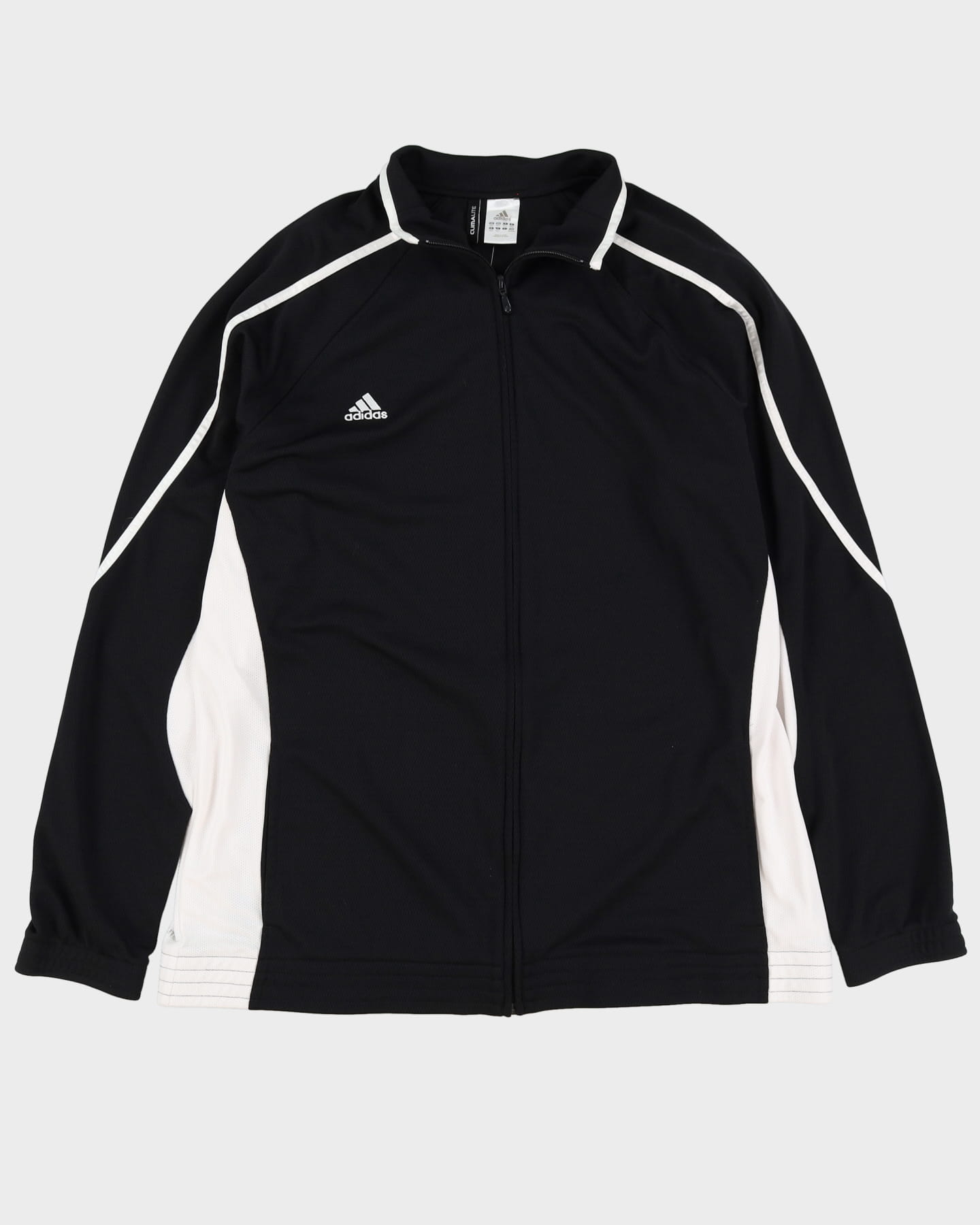 Adidas Black / White Track Jacket - XXL