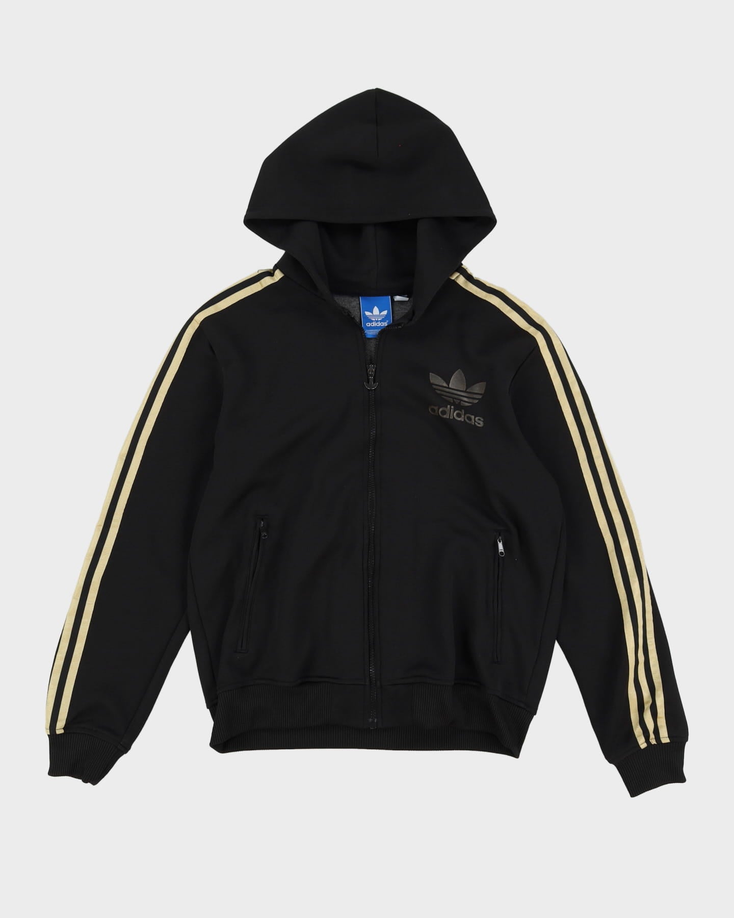 Adidas Black / Gold Track Jacket - S