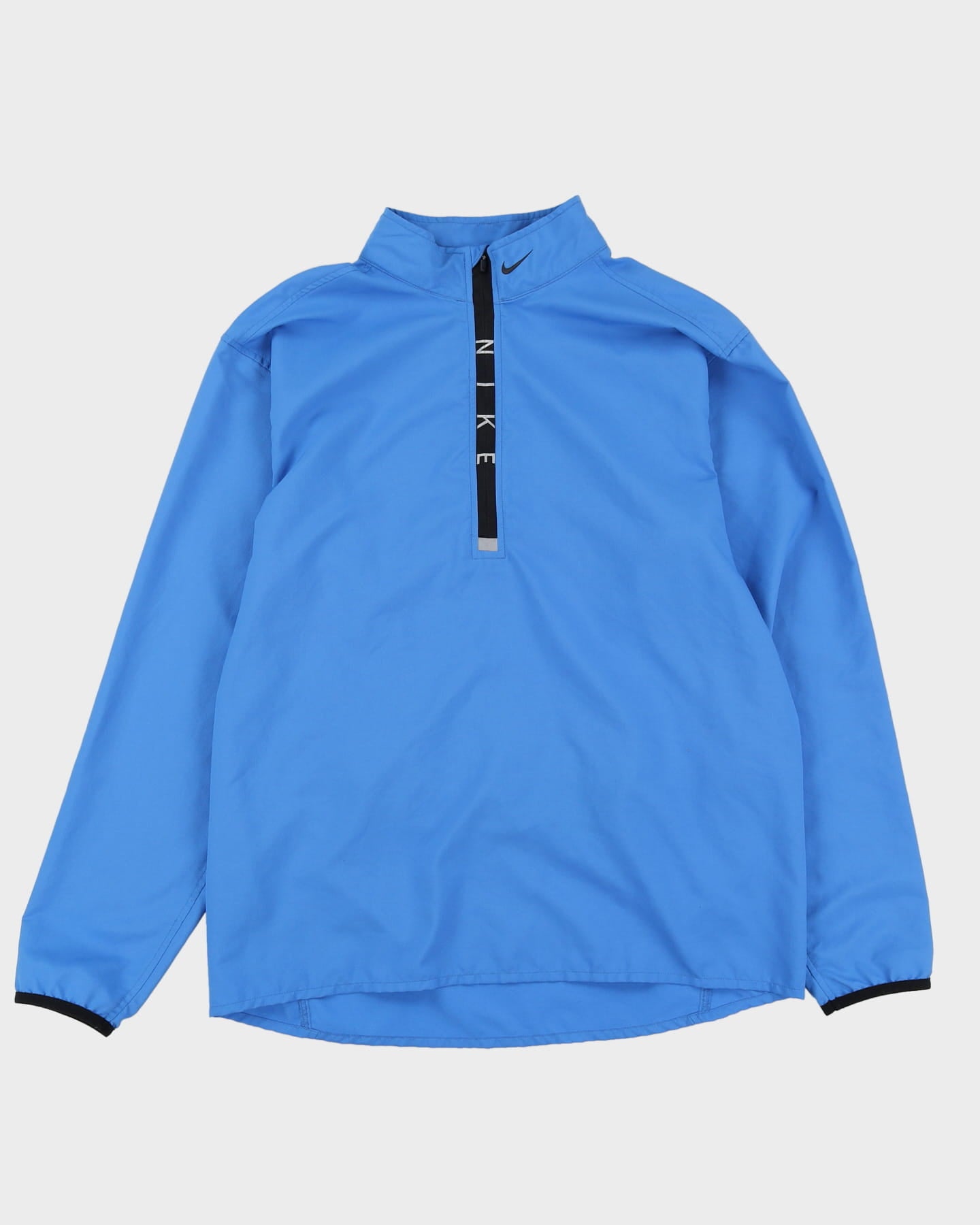 00s Nike Powder Blue Half-Zip Windbreaker Jacket - L