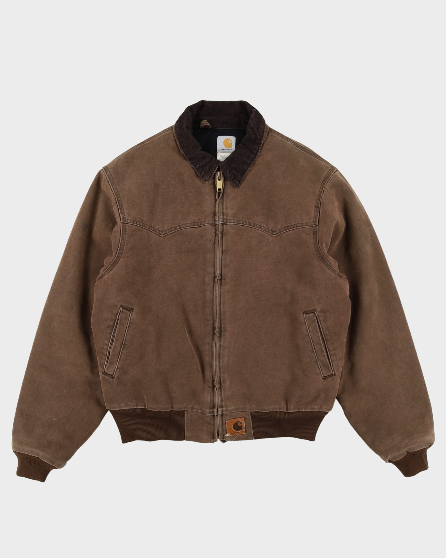 1989 Carhartt 100 Year Anniversary Brown Workwear / Chore Jacket - L
