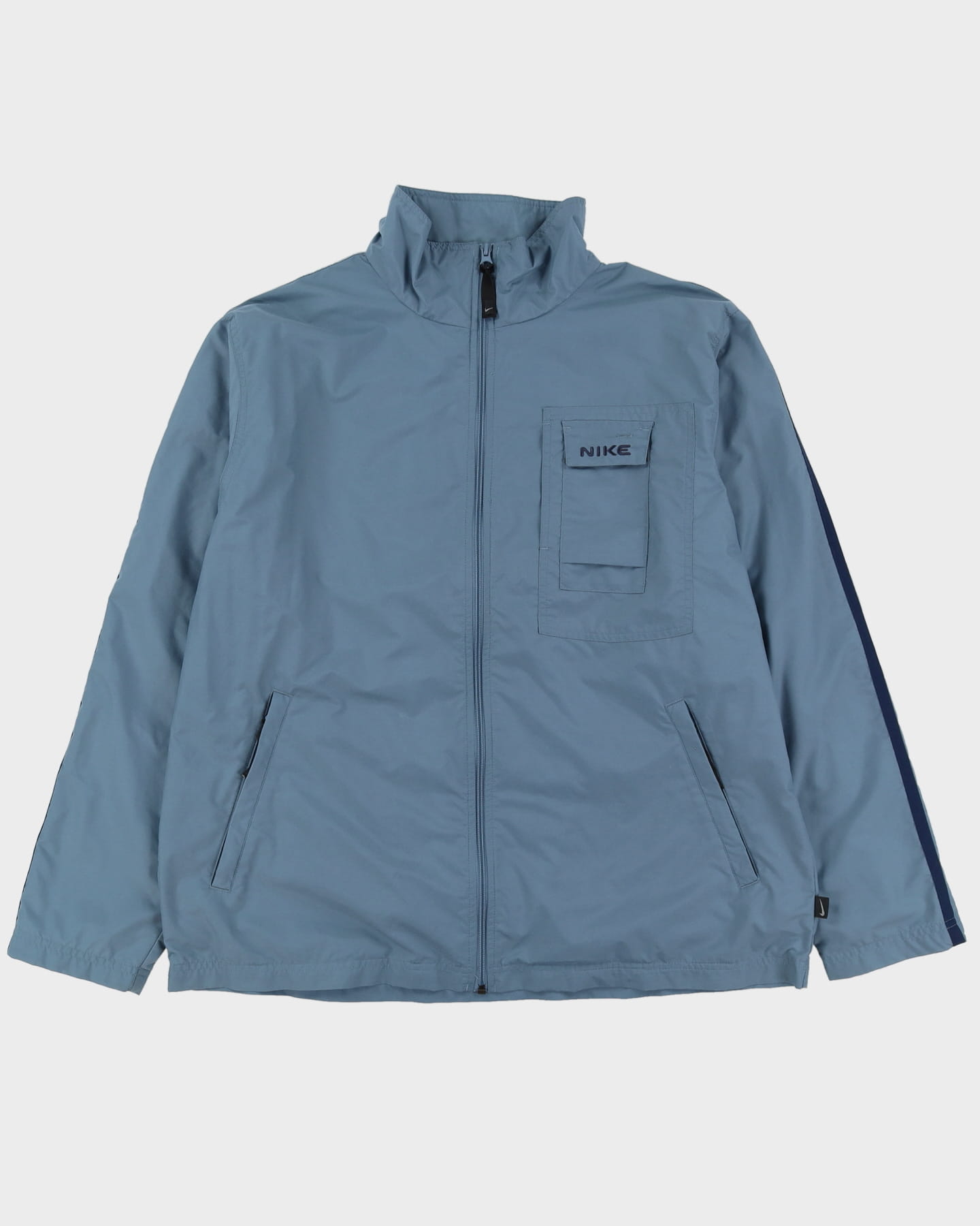 Nike Light Blue Full-Zip Windbreaker Jacket - L