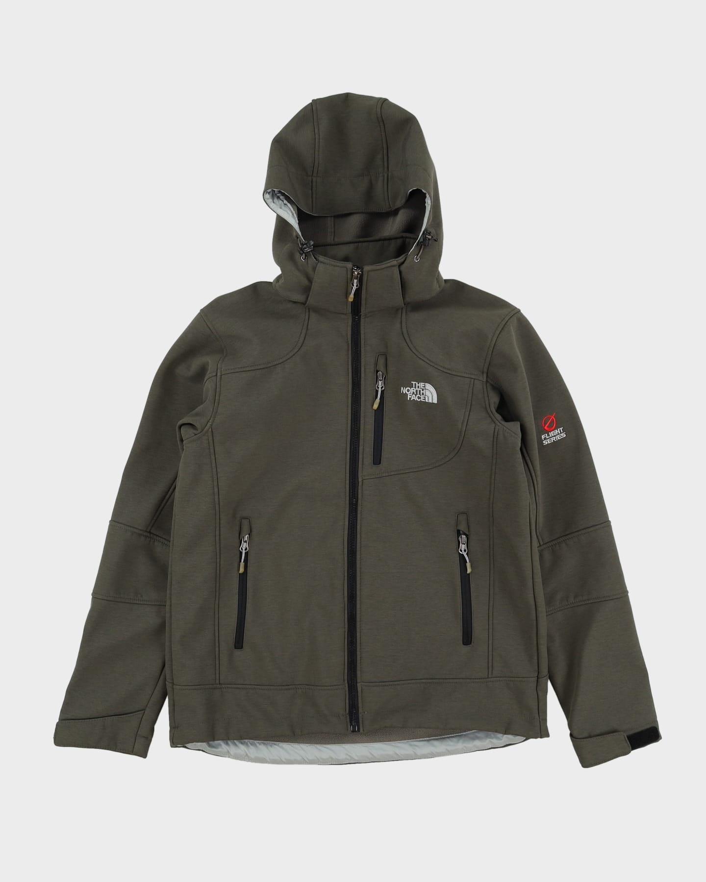 The North Face Gore-Tex Flight Series Green Hooded Anorak Jacket - S