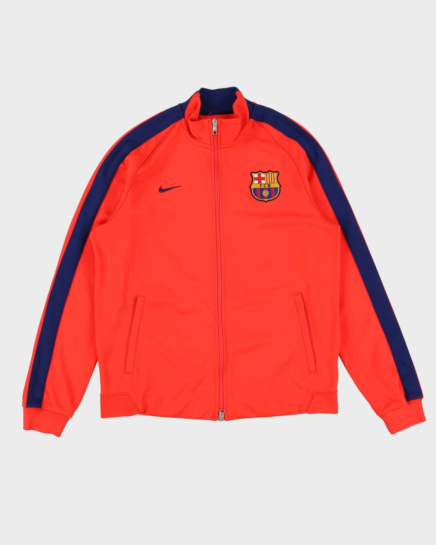 Barcelona Nike Orange Track Jacket - L