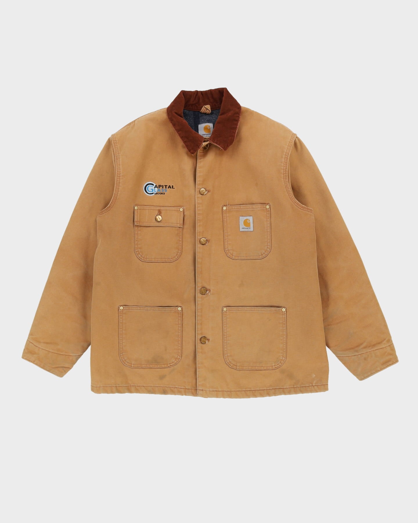 Carhartt Beige Workwear / Chore Jacket - L