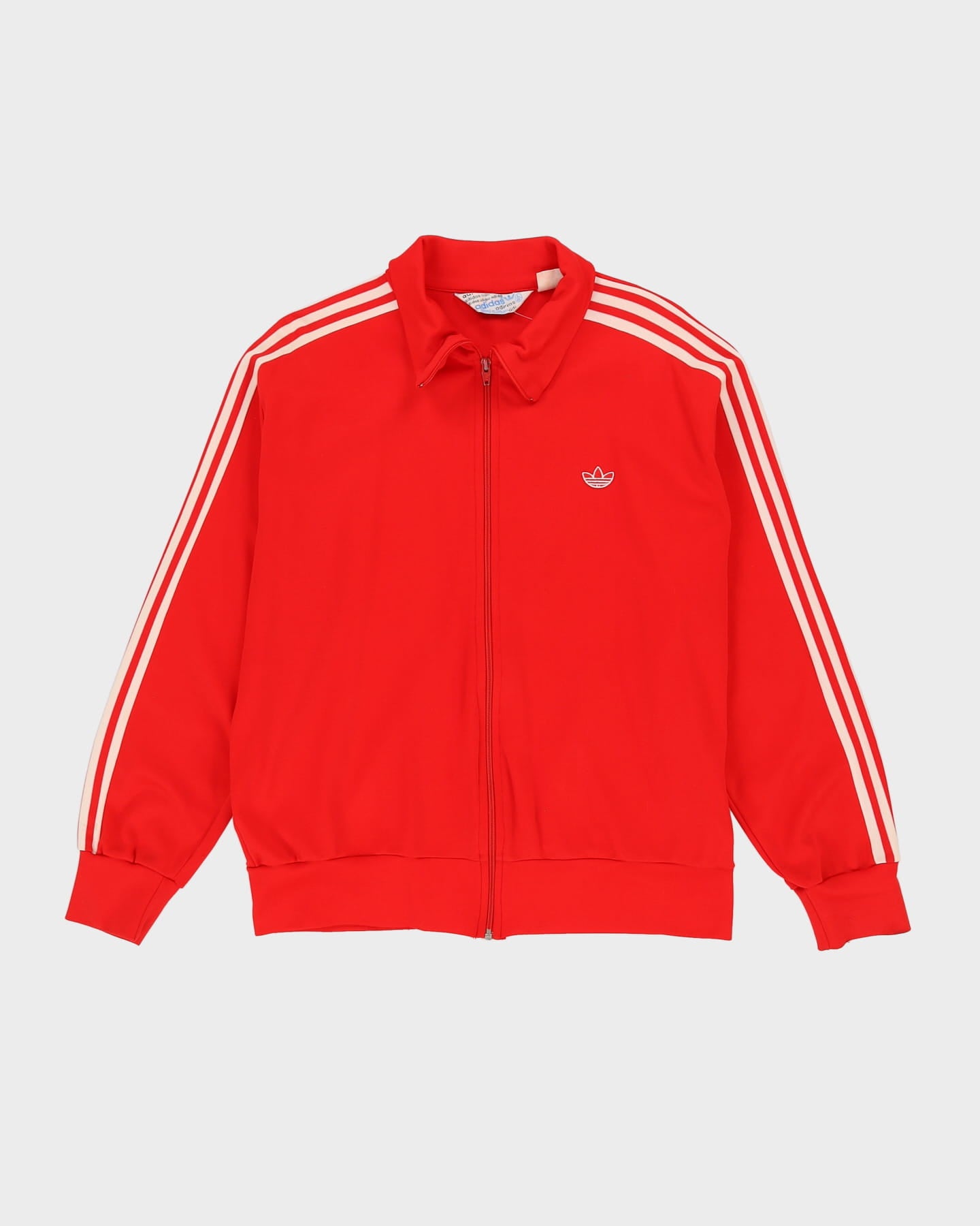 Vintage 90s Adidas Red Track Jacket - L