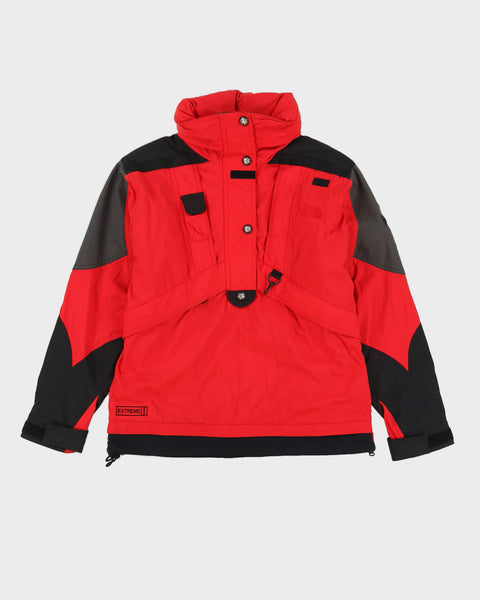 gave garage familie 00'erne The North Face ekstrem ski rød jakke ekstrem gear - s – Rokit