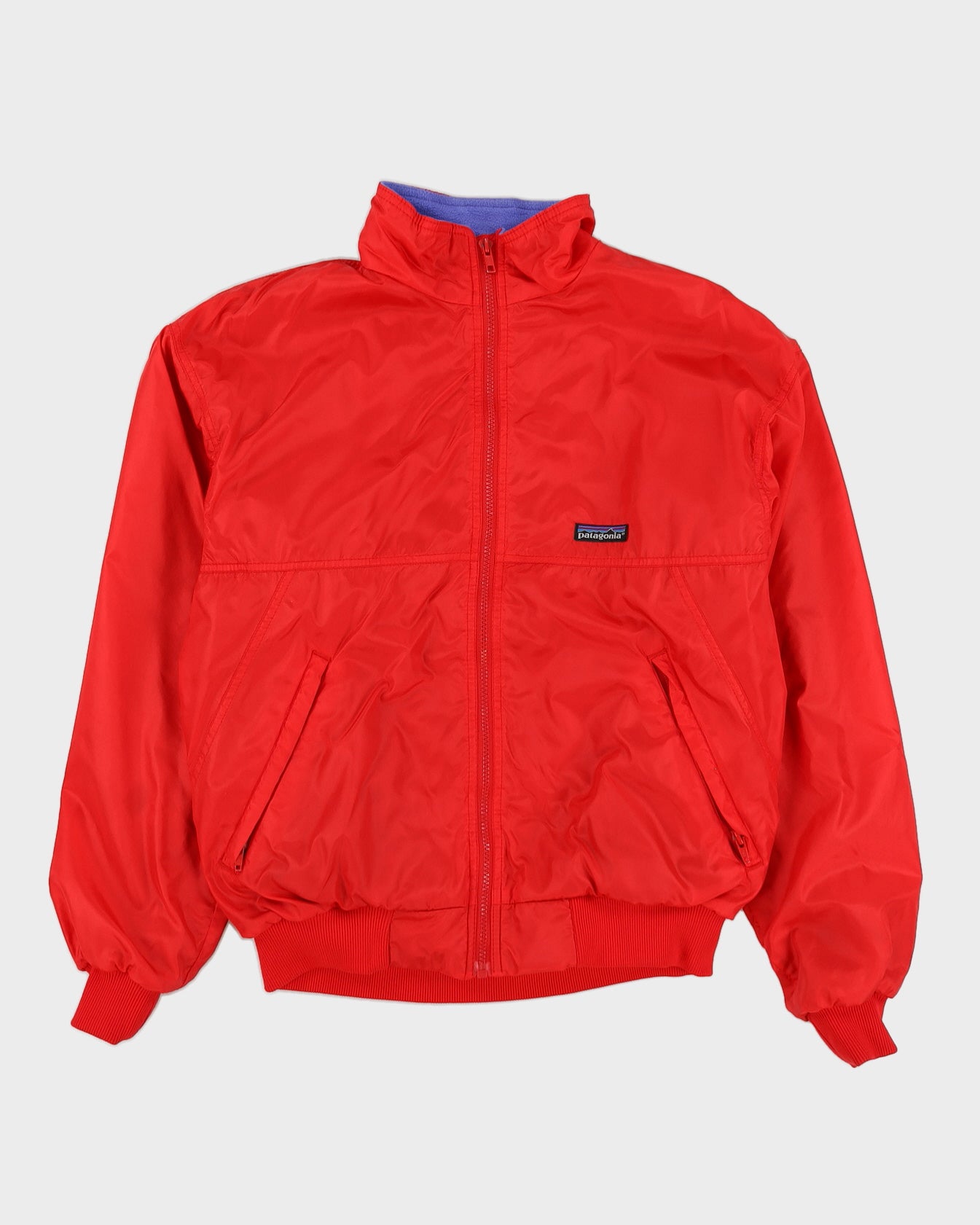 Vintage 90s Patagonia Red Fleece Lined Jacket - M