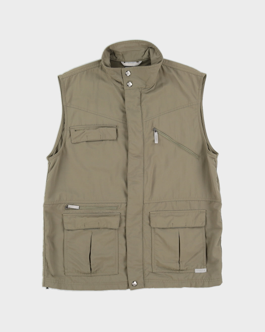 Columbia Beige Utility Gilet - L