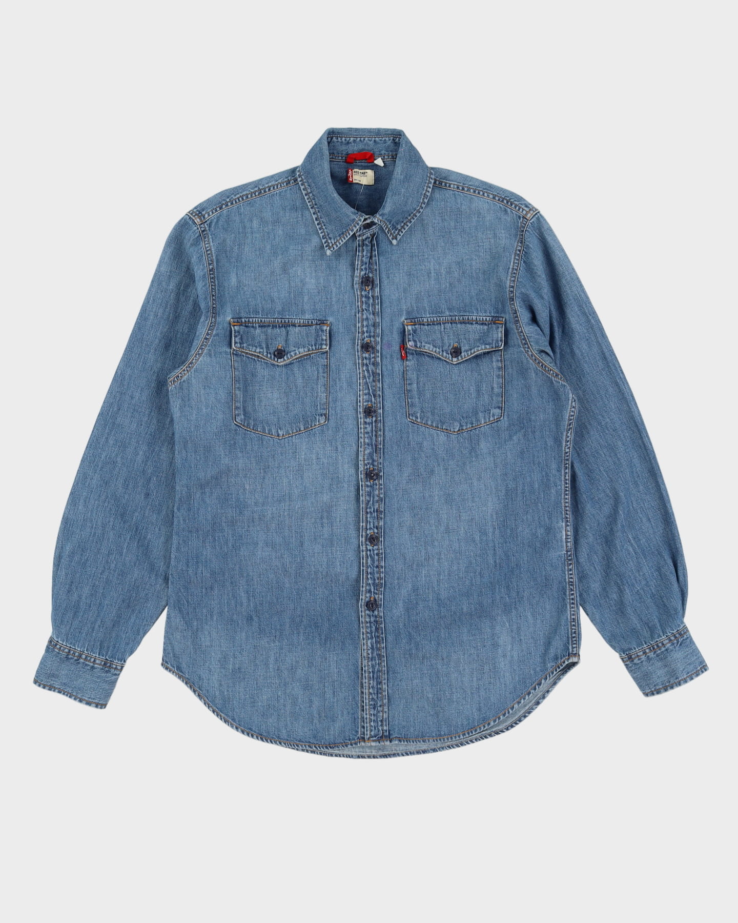 Levi's Blue Denim Shirt - M