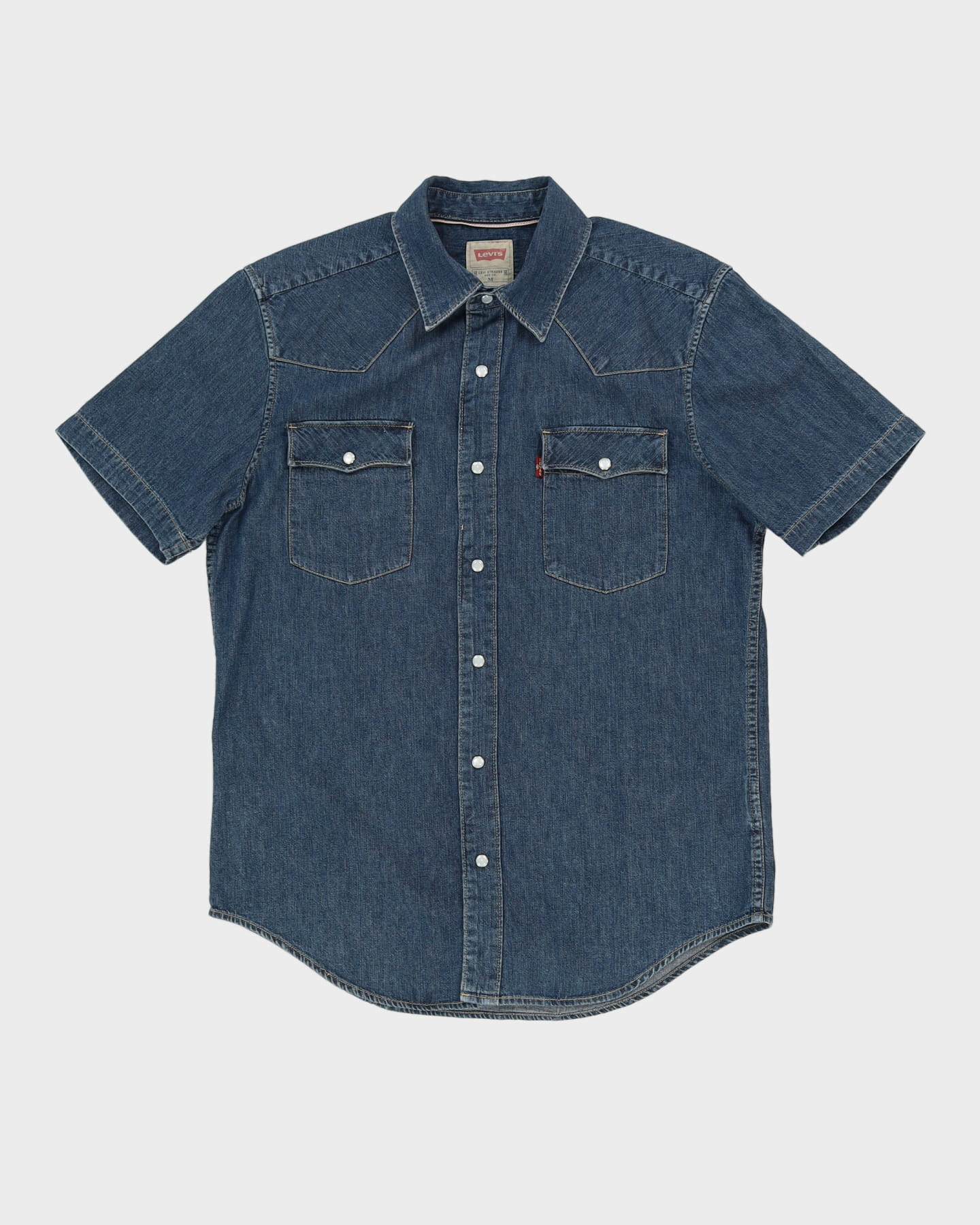 Levi's Blue Western Denim Shirt - M