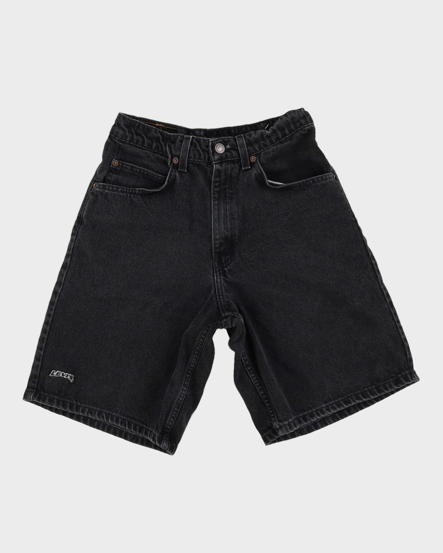 Levi's Black Denim Shorts - W26