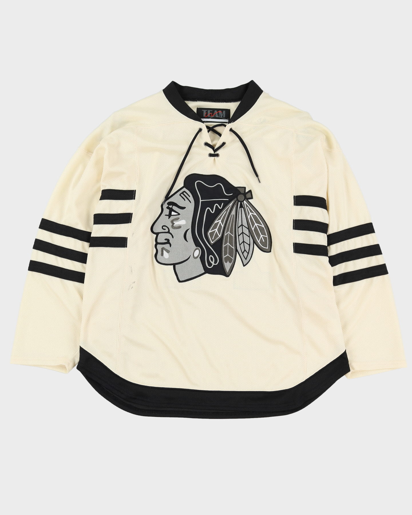 Savage #77 Chicago Blackhawks White NHL Stitched Hockey Jersey - XL