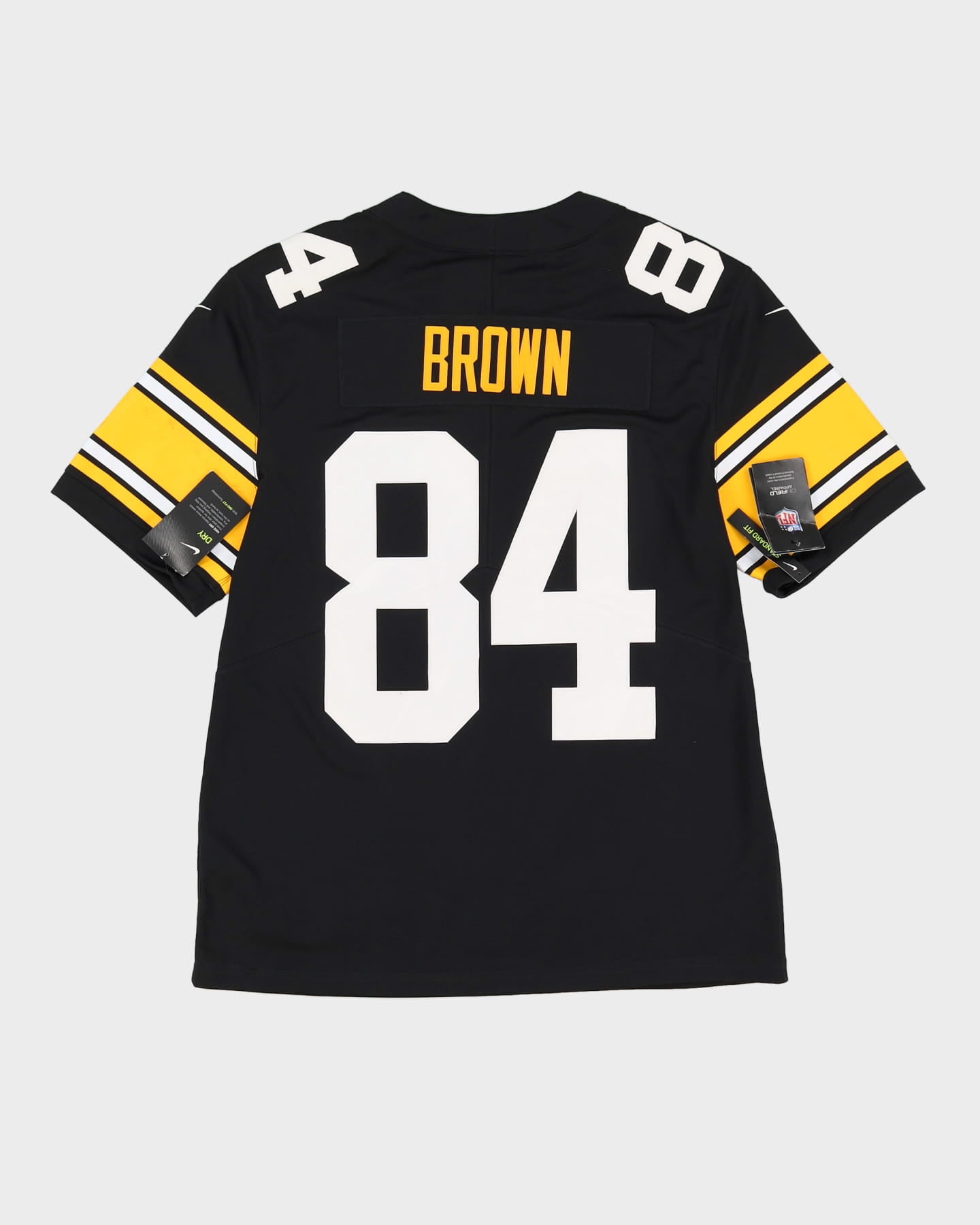 Pittsburgh Steelers Antonio Brown Autographed Framed White Nike Jersey  Beckett BAS Stock #130316