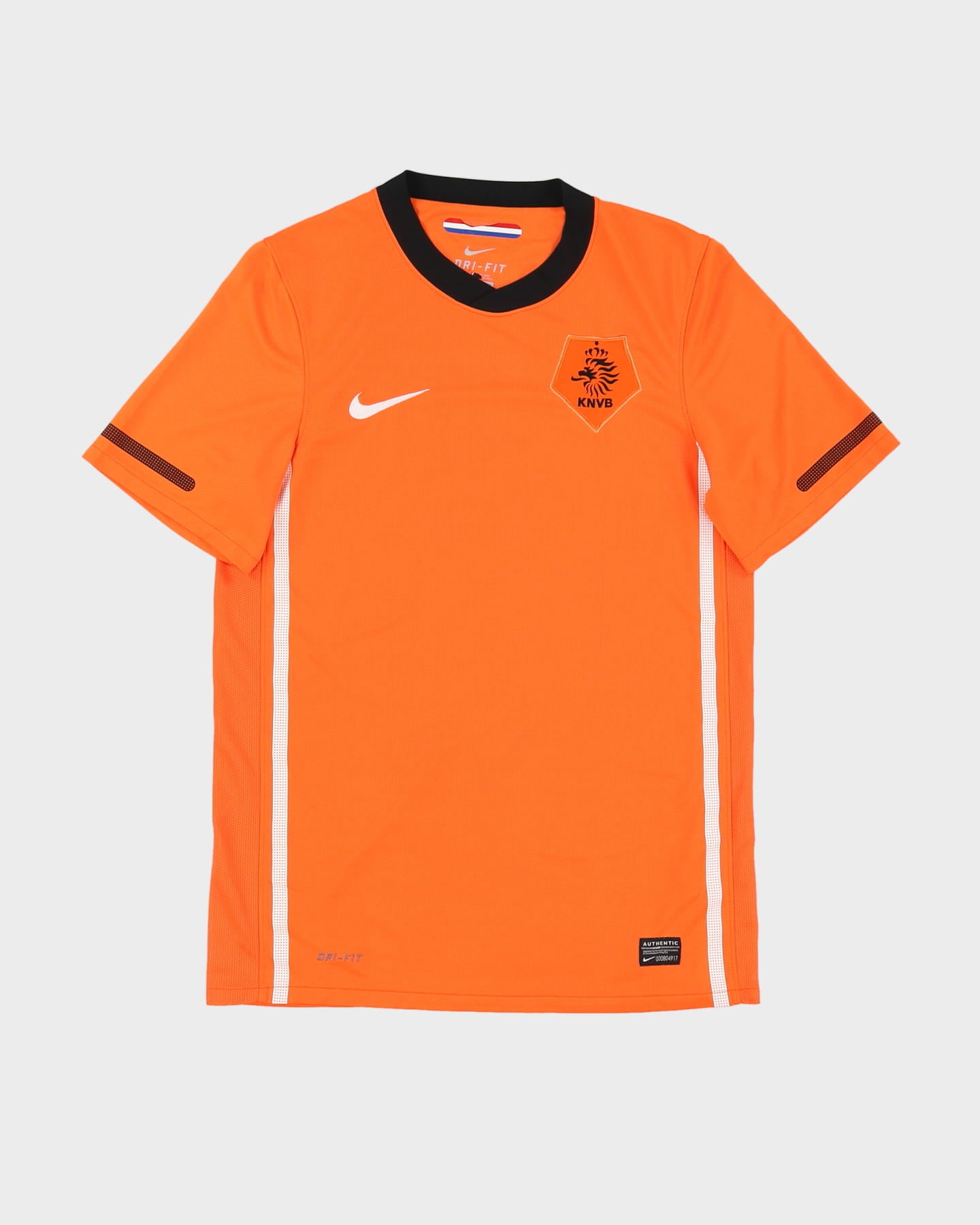 2010-11 Netherlands Nike Orange Home Football Shirt - S