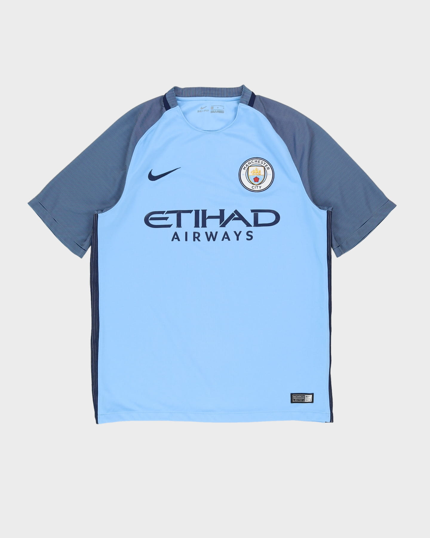 2016-17 Manchester City Nike Home Shirt - M