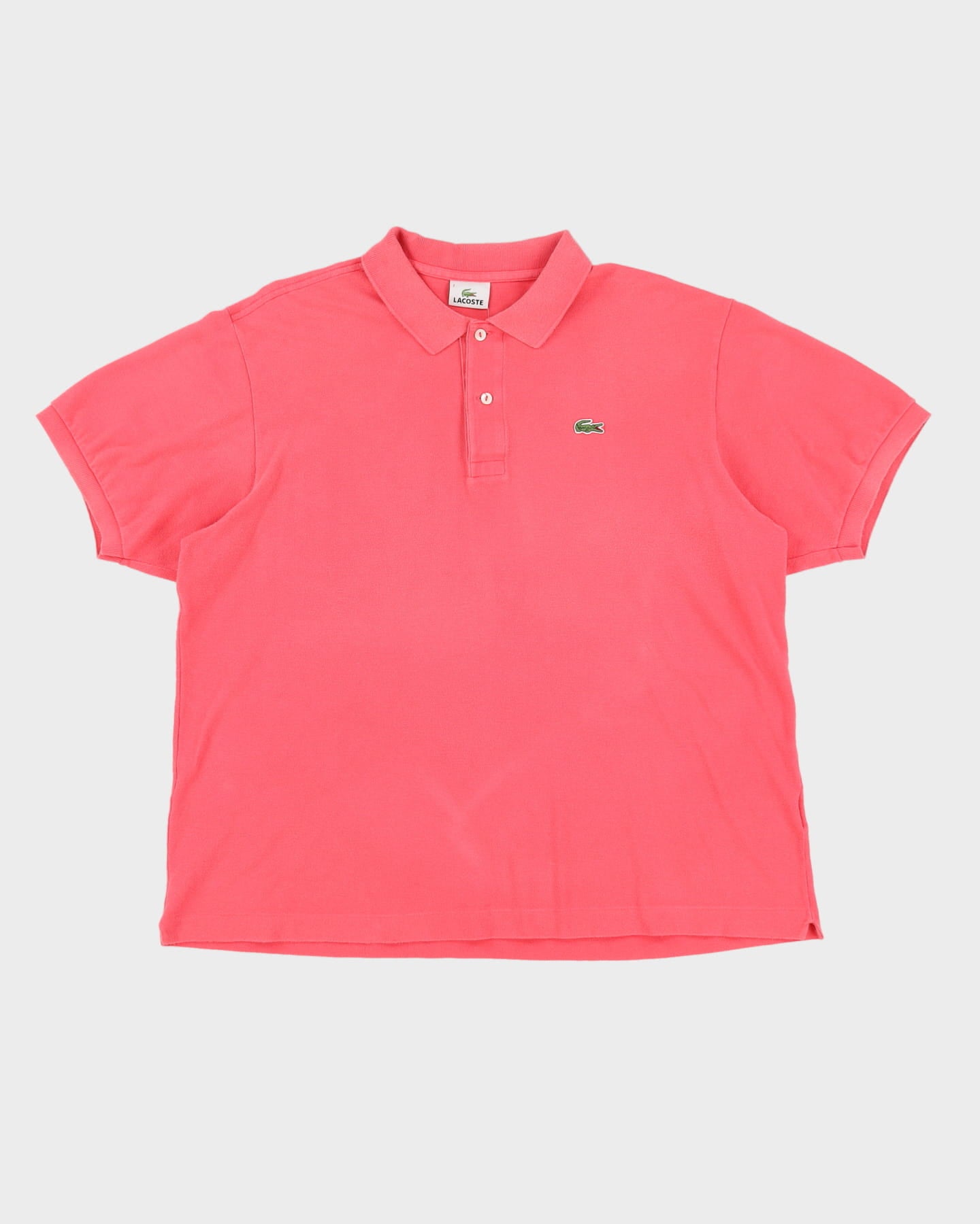Lacoste Pink Polo Shirt - XL