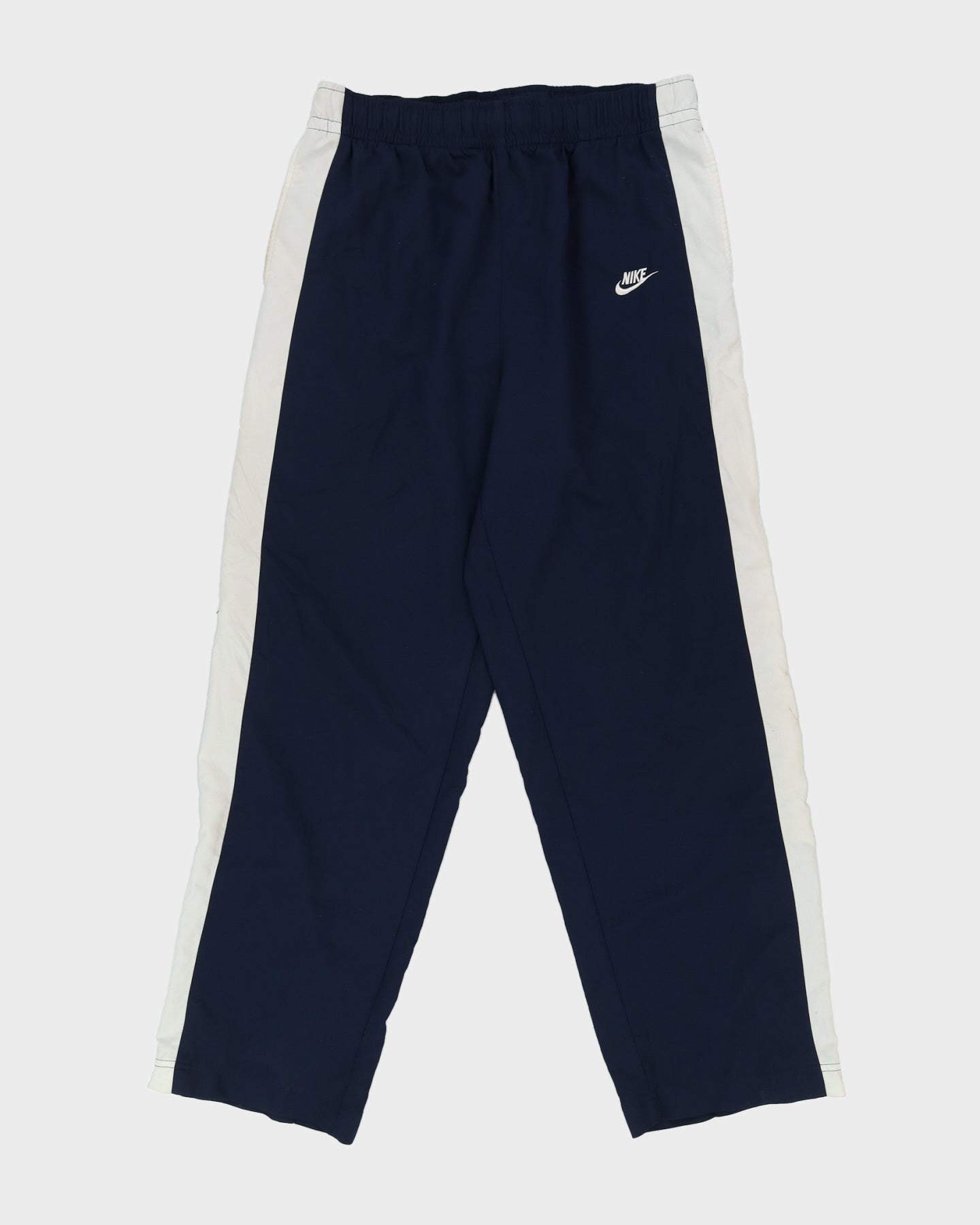 00s Y2K Nike Blue Track Bottoms - W36 L33