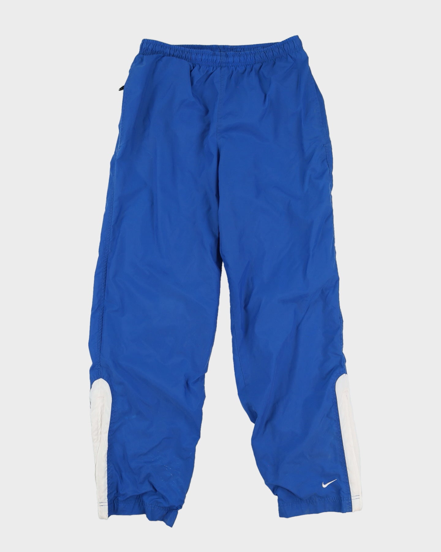 00s Y2K Nike  Blue Track Bottoms - W32 L31