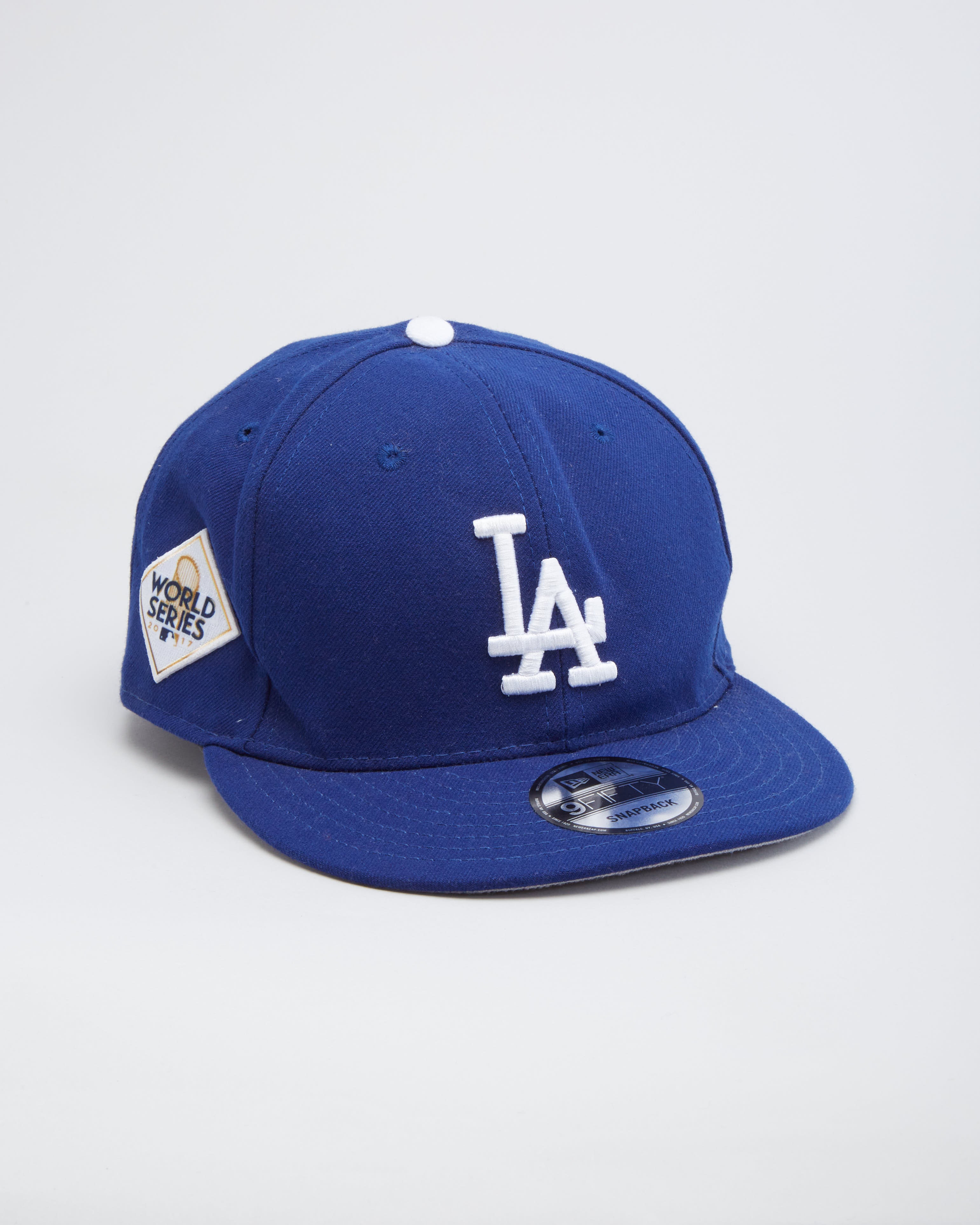 New Era MLB LA Los Angeles Dodgers 2017 World Series Blue Snapback Hat