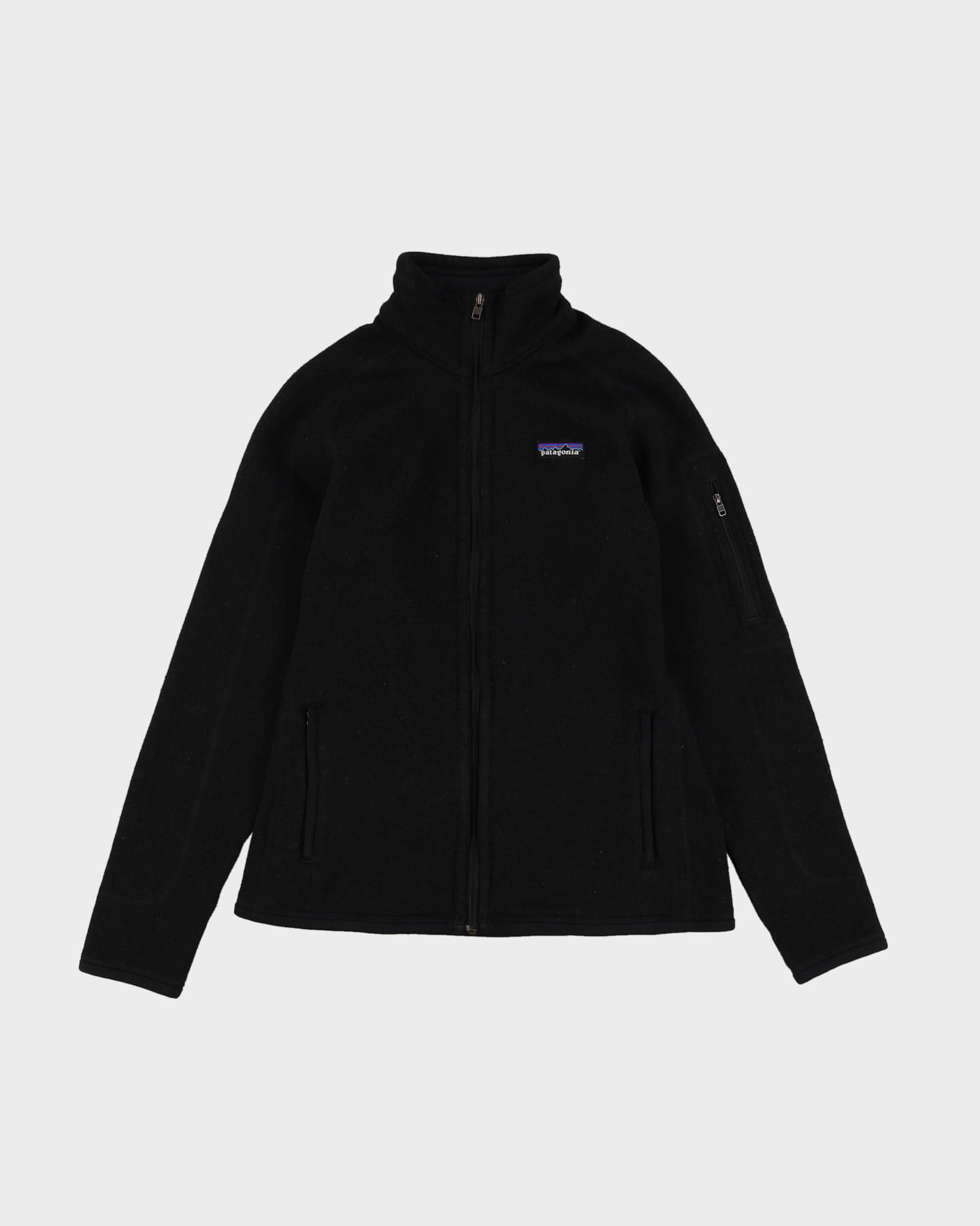 Patagonia Black Full-Zip Fleece - S