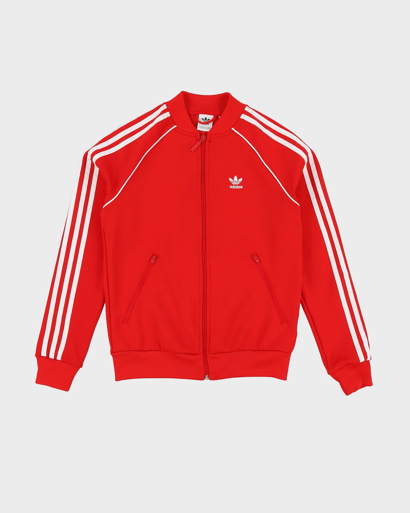 Adidas Red Track Jacket - XS