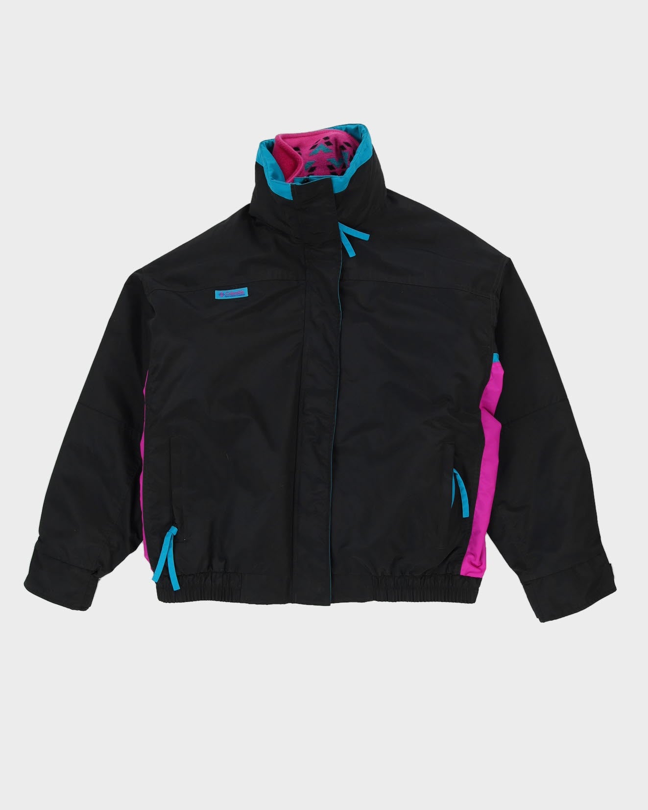 Columbia Ski Black Fleeced Lined Jacket - XL