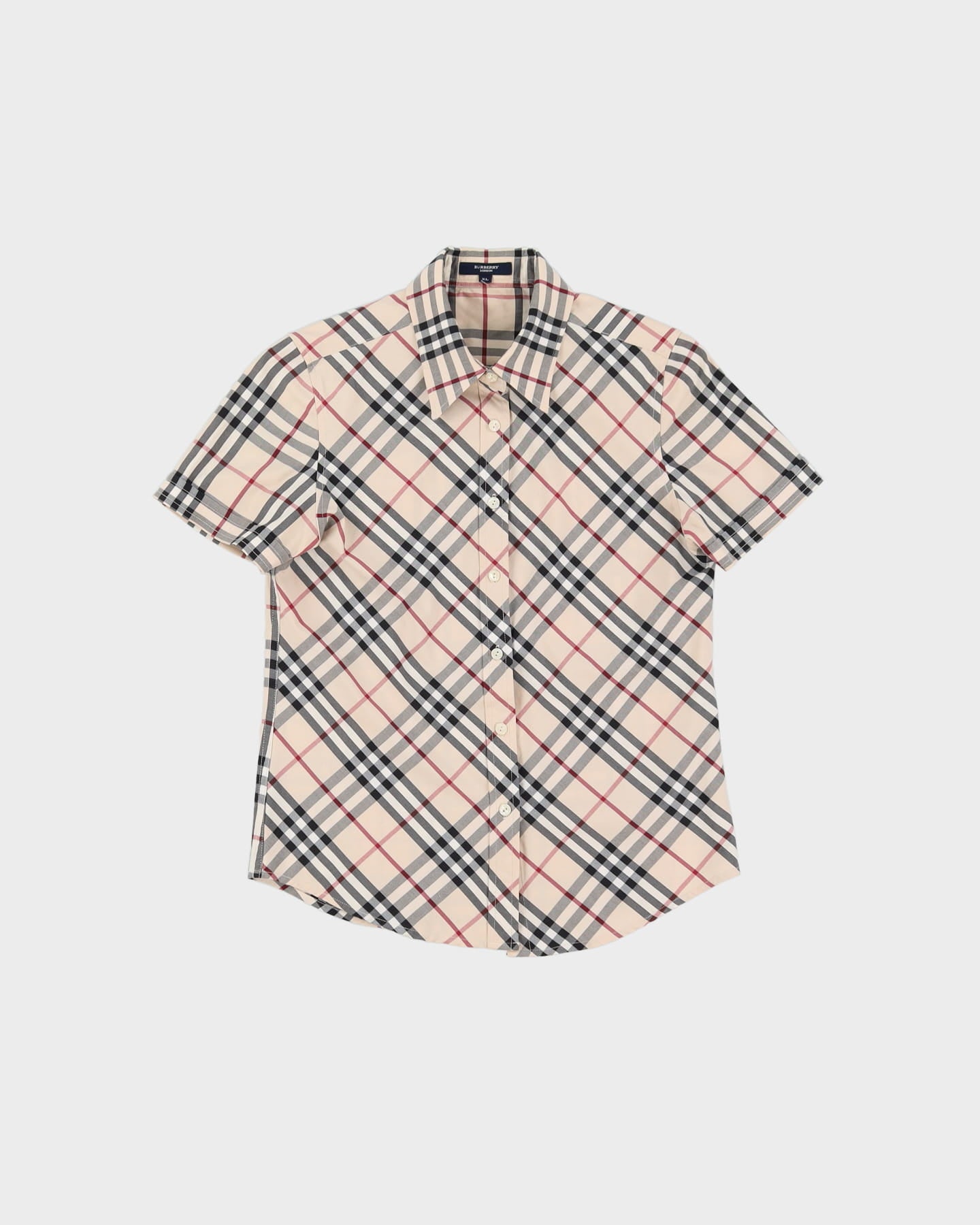 Burberry London Short Sleeve Blouse - XS