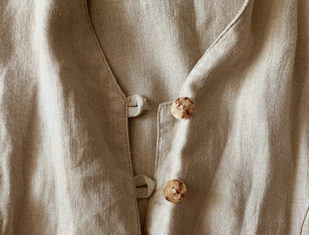 linen-fabric-shirt-beige-buttons