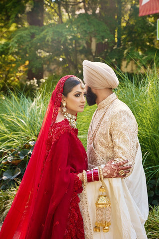 bridal/wedding lehenga and sherwani