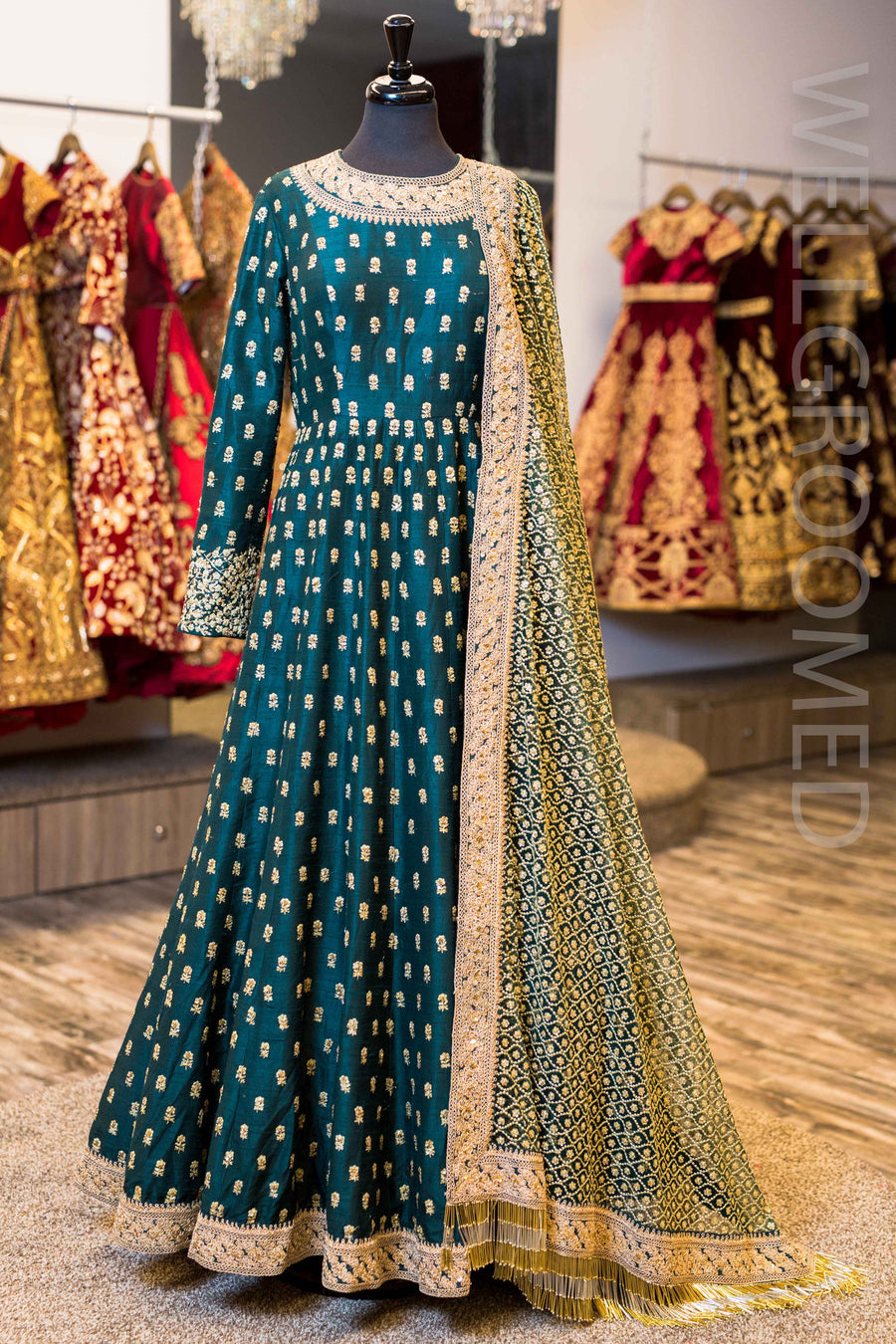 bridal anarkali suits