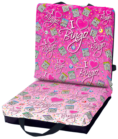 I Love Bingo Pink Double Cushion – Allied Bingo