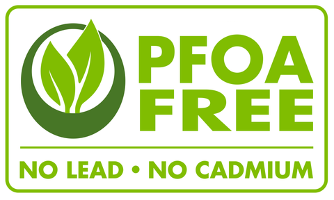 PFOA Free Cookware, No Lead Or Cadmium