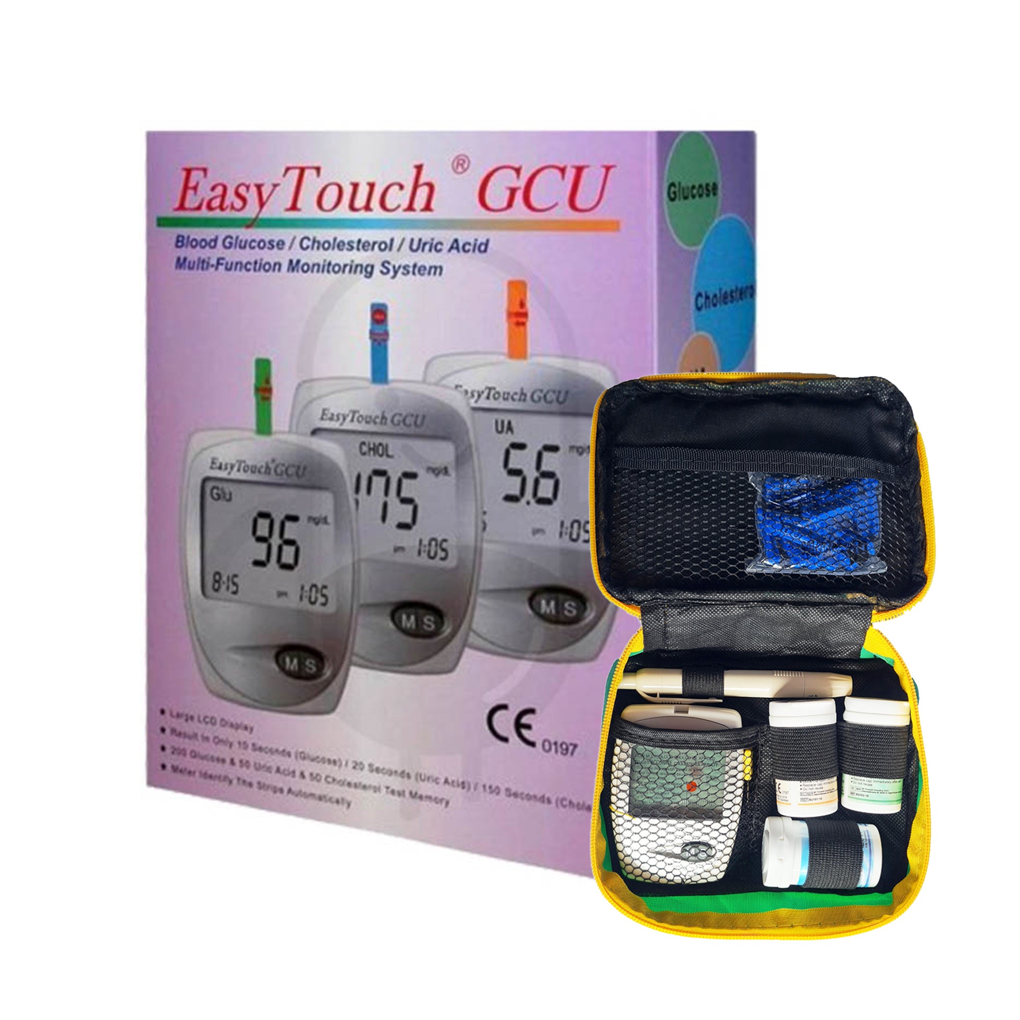 glucose cholesterol and uric acid meter