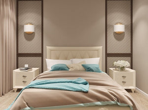 Comment changer le style d'une chambre pas cher et vite ? En se concentrant sur le décor du mur d'appui du lit